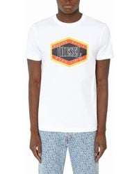 DIESEL - T Diegor E14 T Shirts Short Sleeve - Lyst