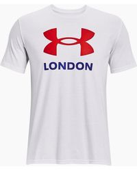 Under Armour - City London Back Neck Logo Crew Neck Short Sleeve Tee - Lyst