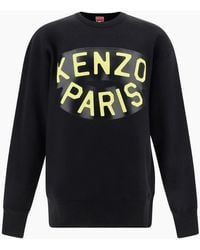 KENZO - Paris Large Logo Sweatshirt - Lyst