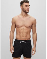 BOSS - Boss Iconic Swim Shorts Nos - Lyst