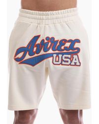 Avirex - Haven Sweat Shorts With Elasticated Waistband - Lyst