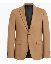 Ted Baker - Nalfanj Cavalry Twill Sb2 Tan Blazer Jacket - Lyst