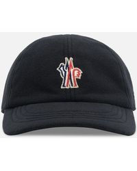 Moncler - Branded Cotton Baseball Cap - Lyst