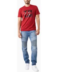 TRUE RELIGION - 107812 T Shirts Short Sleeve Buddha Soft Summer Crew Neck Tee - Lyst