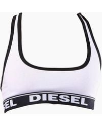 DIESEL - Miley Cotton Bralette - Lyst