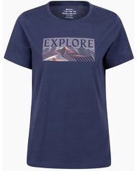 Mountain Warehouse - Explore Graphic Regular Short Sleeve Uv Protection T Shirt - Lyst