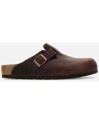 Birkenstock Boston - Boston Leather Oiled Clog - Lyst