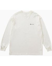 Snow Peak - Snow Peak Soft Cotton Relaxed Long Sleeve T-Shirt - Lyst