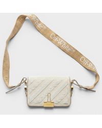 Off-White c/o Virgil Abloh - Smr Rafia Mini Flap Bag - Lyst