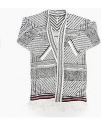 White Stuff - Tribe Pattern Cardi Aw17 - Lyst