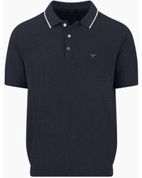 Fynch-Hatton - Fynch-Hatton Knitted Polo Shirt - Lyst