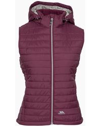 Trespass - Ladies Aretha Casual Gilet - Lyst