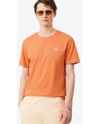 Lacoste - Classic Fit Colour-Block Cotton T-Shirt - Lyst