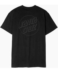 Santa Cruz - Tonal Opus Dot Stripe Short Sleeve T-Shirt - Lyst