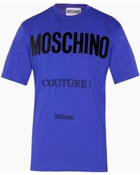 Moschino - Couture Gloss Logo T-Shirt - Lyst