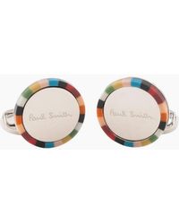 Paul Smith - Signature Edge Cufflinks 92 Multi - Lyst
