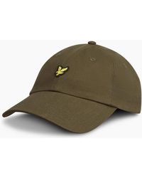Lyle & Scott - Golden Eagle Branding Logo Print Dad Cap - Lyst