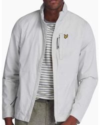 Lyle & Scott - Lyle & Scott Jk1220V Funnel Neck Jacket Casual Padded Lightweight Warm Coat - Lyst