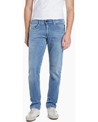 Replay - Grover Soft Touch Soft Straight Fit Jeans 009 - Lyst