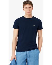 Lacoste - Crew Neck Pima Cotton Jersey T-Shirt - Lyst