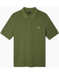 Paul Smith - Ps Reg Fit Zebra Polo Shirt 35E - Lyst