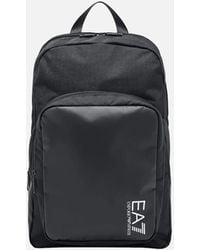 EA7 - Train Core Graphic Logo Rectangular Backpack - Lyst