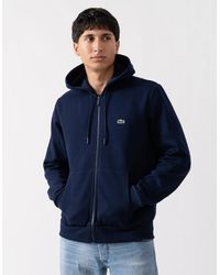 Lacoste - Fleece Full-Zip Hoodie - Lyst