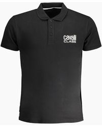Roberto Cavalli - Cavalli Class Bold Logo Polo Shirt - Lyst
