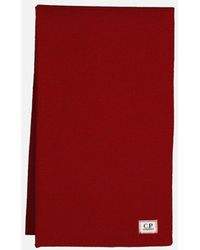 C.P. Company - Re-Wool Knit Scarf - Lyst