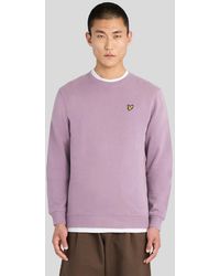 Lyle & Scott - Everyday Cotton Crew Neck Sweatshirt - Lyst