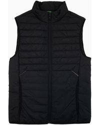 BOSS - V-Thor Regular-Fit Zipped Gilet - Lyst