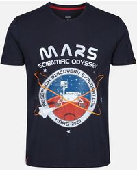 Alpha Industries - Limited Edition Mission To Mars Reflective T-Shirt - Lyst