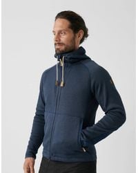 Fjallraven - Ovik Fleece Hoodie - Lyst
