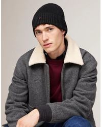Tommy Hilfiger - Th Flag Pima Cotton Beanie - Lyst