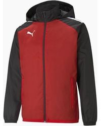 PUMA - Teamliga All Weather Jacket Anorak - Lyst