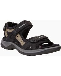 Ecco - Offroad Nubuck Outdoor Walking Sandals - Lyst