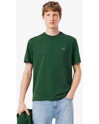 Lacoste - Classic Fit Cotton Jersey T-Shirt - Lyst
