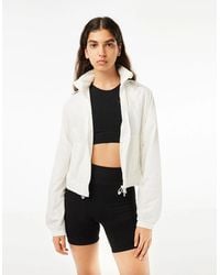 Lacoste - Short Zip-Up Jacket - Lyst