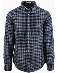 GANT - Reg Archive Poplin Check Shirt - Lyst