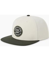Brixton - Oath Iii Snapback Baseball Cap - Lyst