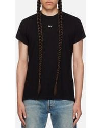 Off-White c/o Virgil Abloh - Off Stamp Ribbed-Knit Top - Lyst