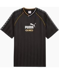 PUMA - Kind Relaxed Football Jersey Top - Lyst