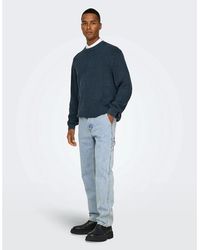 ONLY - Carpenter Relaxed Fit Jeans - Lyst