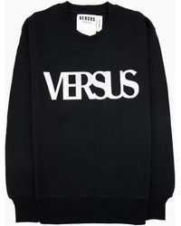 Versus - Versace Versus Logo Printed Crew Neck Sweatshirt - Lyst