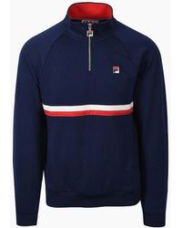 Fila - Rolando Half Zip /Gardenia - Lyst