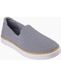 Skechers - Coast Drive Textured Slip-On Loafers - Lyst