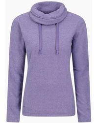 Mountain Warehouse - Ladies Hebridean Cowl Neck Fleece Top - Lyst