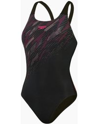 Speedo - Ladies Hyperboom Placement Muscleback One Piece Swimsuit - Lyst
