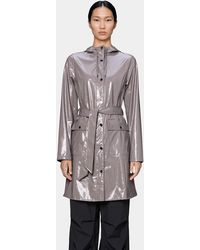Rains - Curve Long Jacket - Lyst