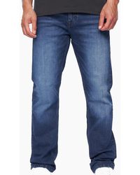 Duck and Cover - Duck And Cover Janstar Straight Leg Jeans Dark Wash - Lyst